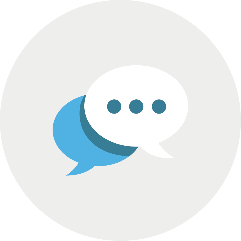 speech bubbles icon